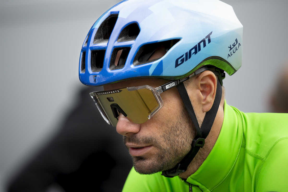 2023 UCI Cycling World Championships - Road Race - Elite Men - Slovenia’s Luka Mezgec prepares for sign on at the start of the race