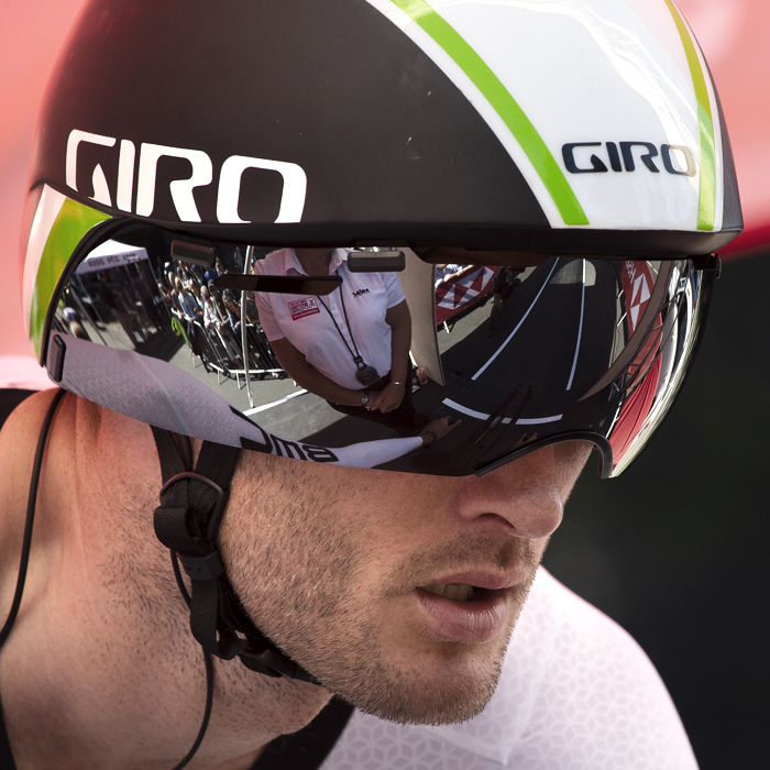 British National Road Championships 2019 - Steve Cummings looks relaxed on the start ramp before the time trial