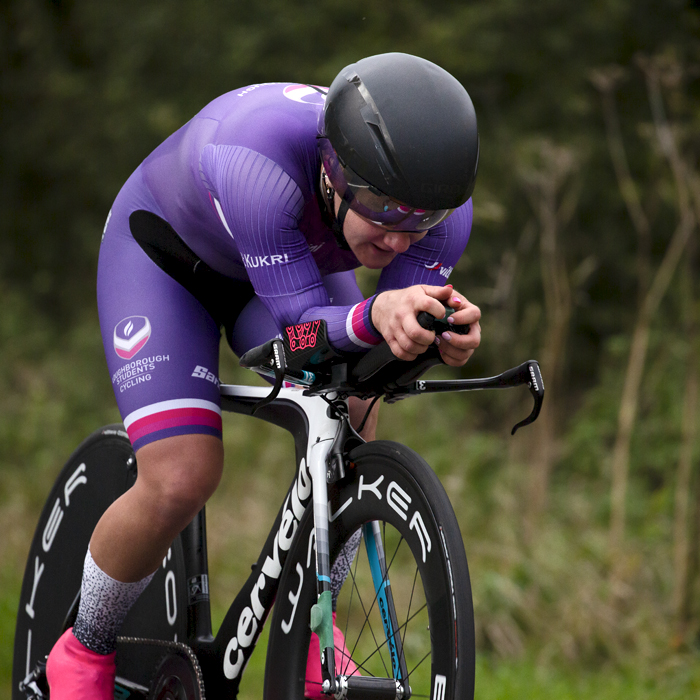 British National Road Championships 2022 - Women’s Time Trial - Francesca Hall of Loughborough Lightning – TRG competes in the event