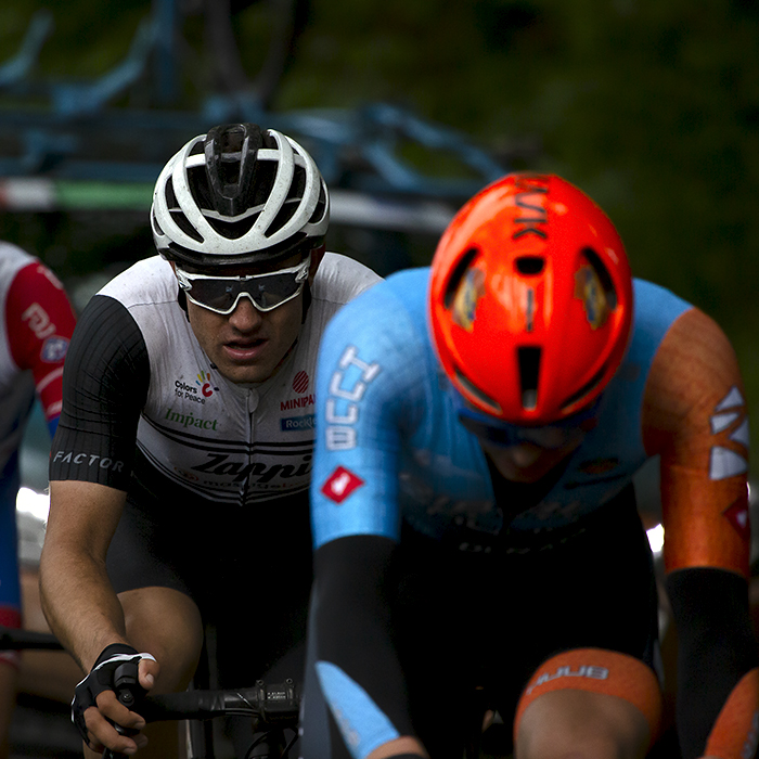 British National Road Championships 2022 - Men’s Road Race - Matthew Kingston of Zappi Racing Team tackles the hill