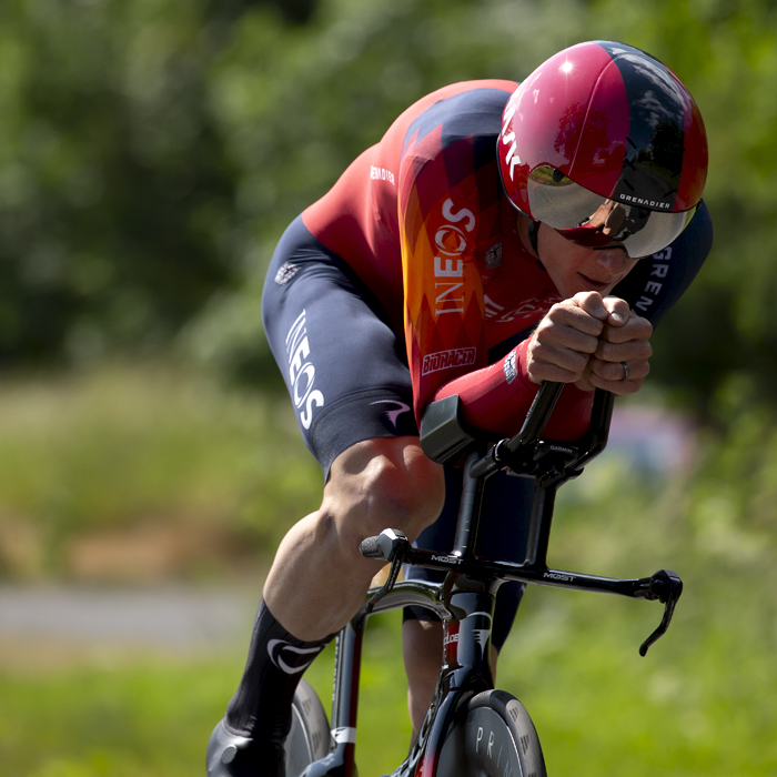 British National Road Championships 2023 - Men’s Time Trial - Connor Swift of INEOS Grenadiers competes