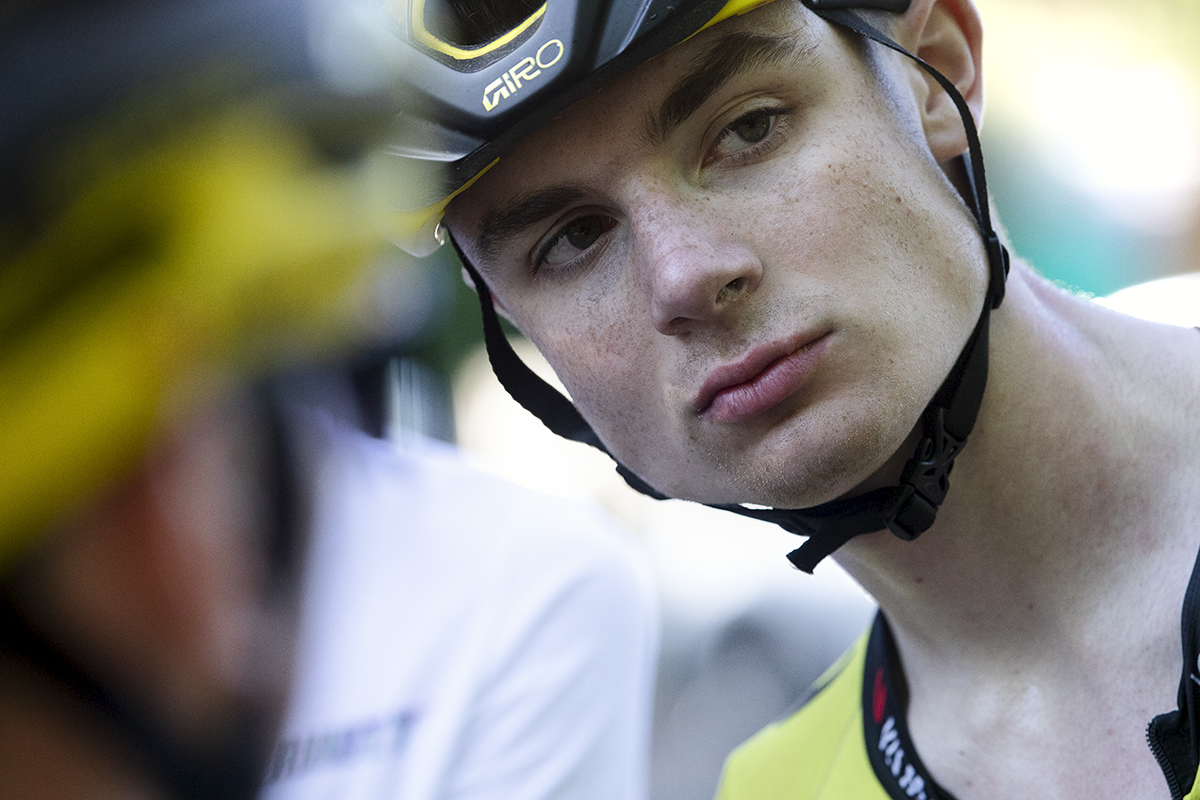 British National Road Championships 2024 - Men’s Road Race - Tomos Pattinson after the race has concluded