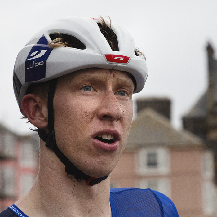 British National Road Championships 2025 - Road Race - Men - Lewis Askey of GROUPAMA - FDJ after the race