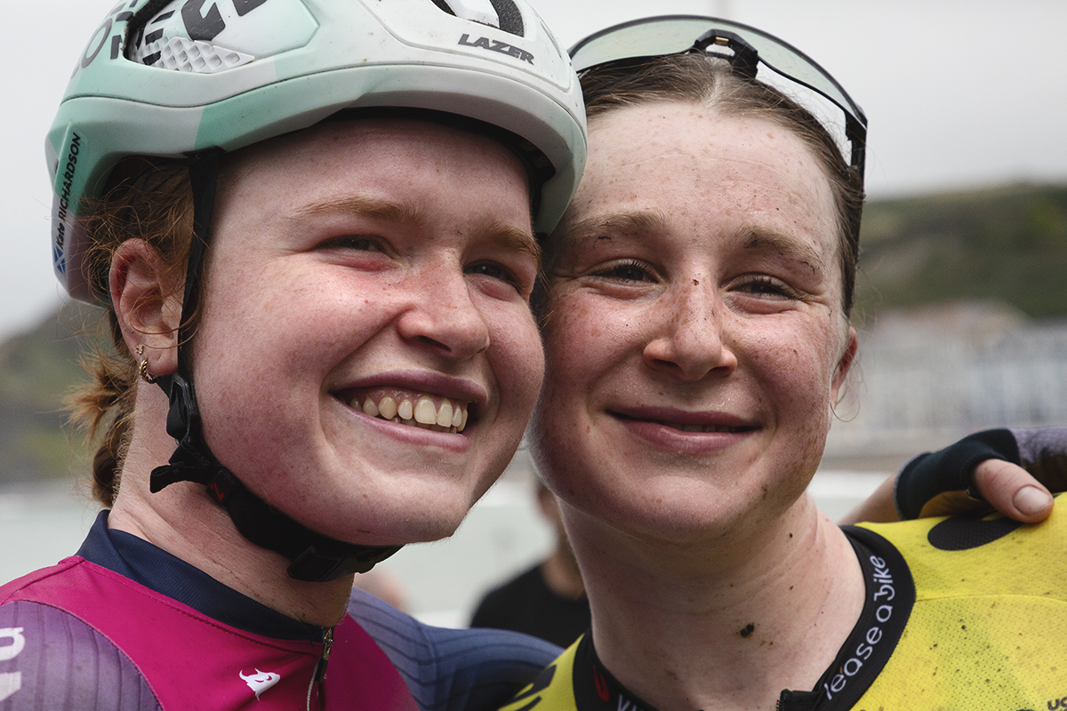 British National Road Championships 2025 - Road Race - Women - Imogen Wolff of Team Visma - Lease a Bike & Kate Richardson of Handsling Alba Development Road Team