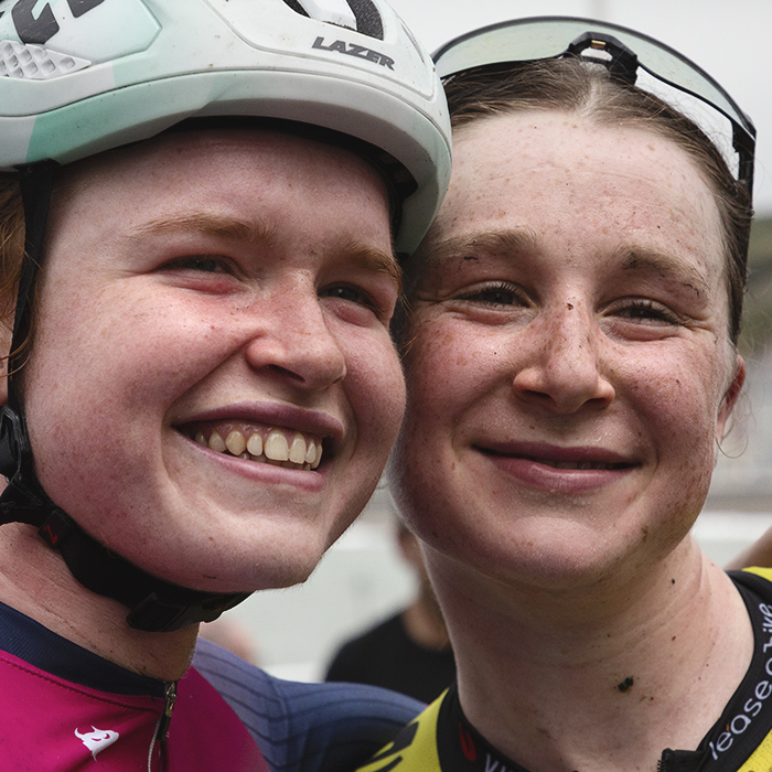 British National Road Championships 2025 - Road Race - Women - Imogen Wolff of Team Visma - Lease a Bike & Kate Richardson of Handsling Alba Development Road Team
