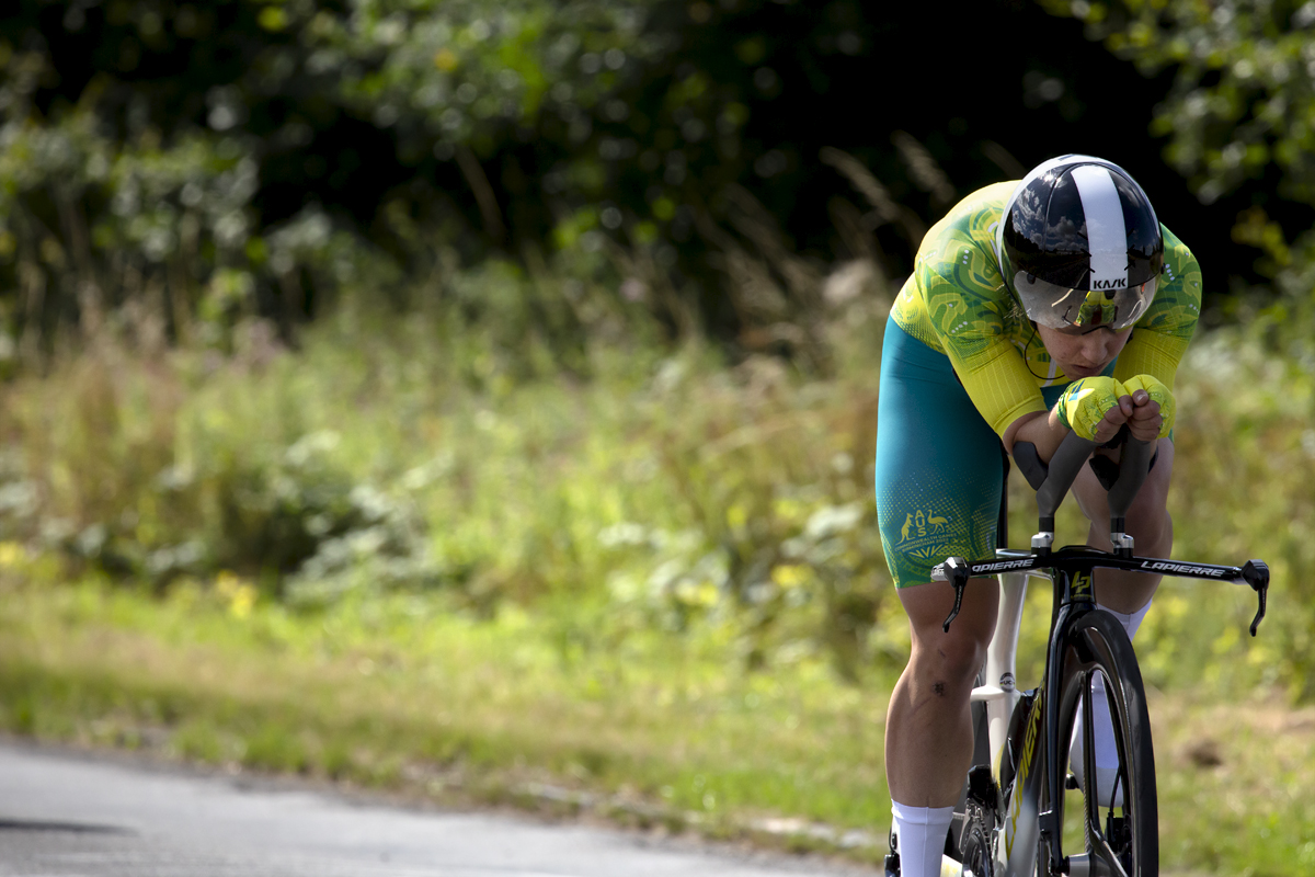 Birmingham 2022 - XXII Commonwealth Games - Women’s Time Trial - Grace Brown of Australia takes part in the event