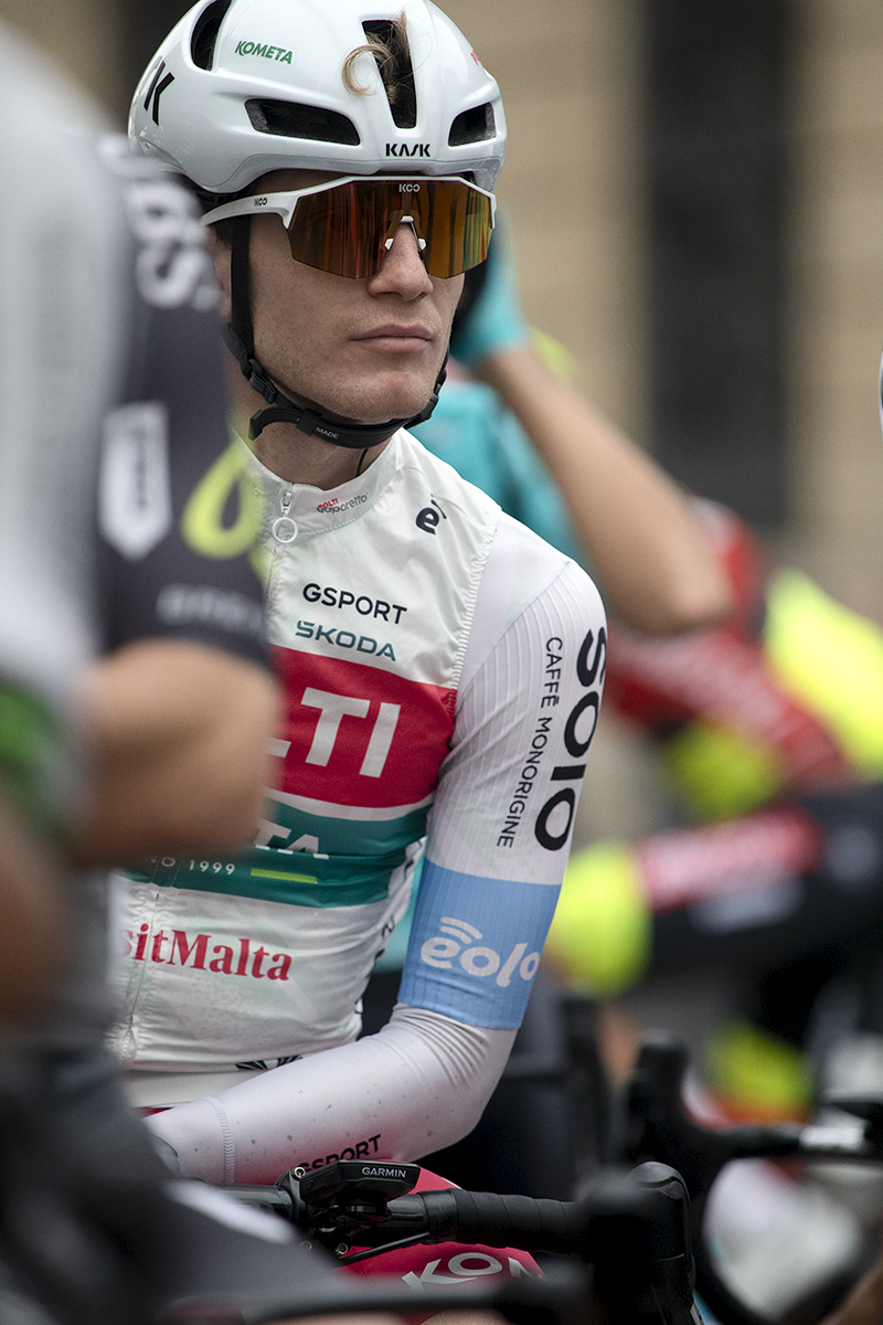 Coppa Bernocchi 2024 - Davide De Cassan of Team Polti Kometa on the start line