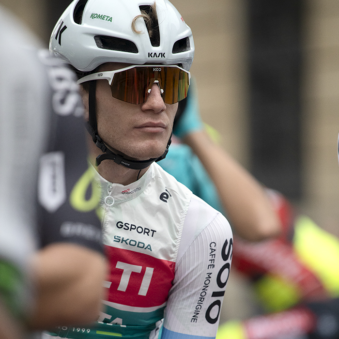 Coppa Bernocchi 2024 - Davide De Cassan of Team Polti Kometa on the start line