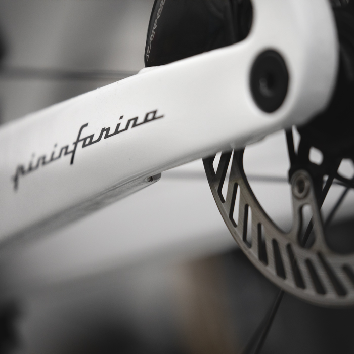 Coppa Bernocchi 2024 - A close up of a Pininfarina - De Rosa bike