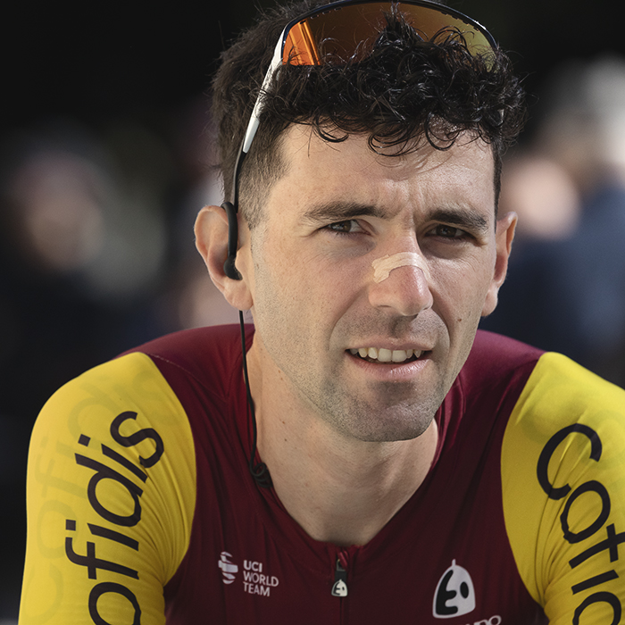 Coppa Bernocchi 2025 - Benjamin Thomas of Cofidis before the start of the race