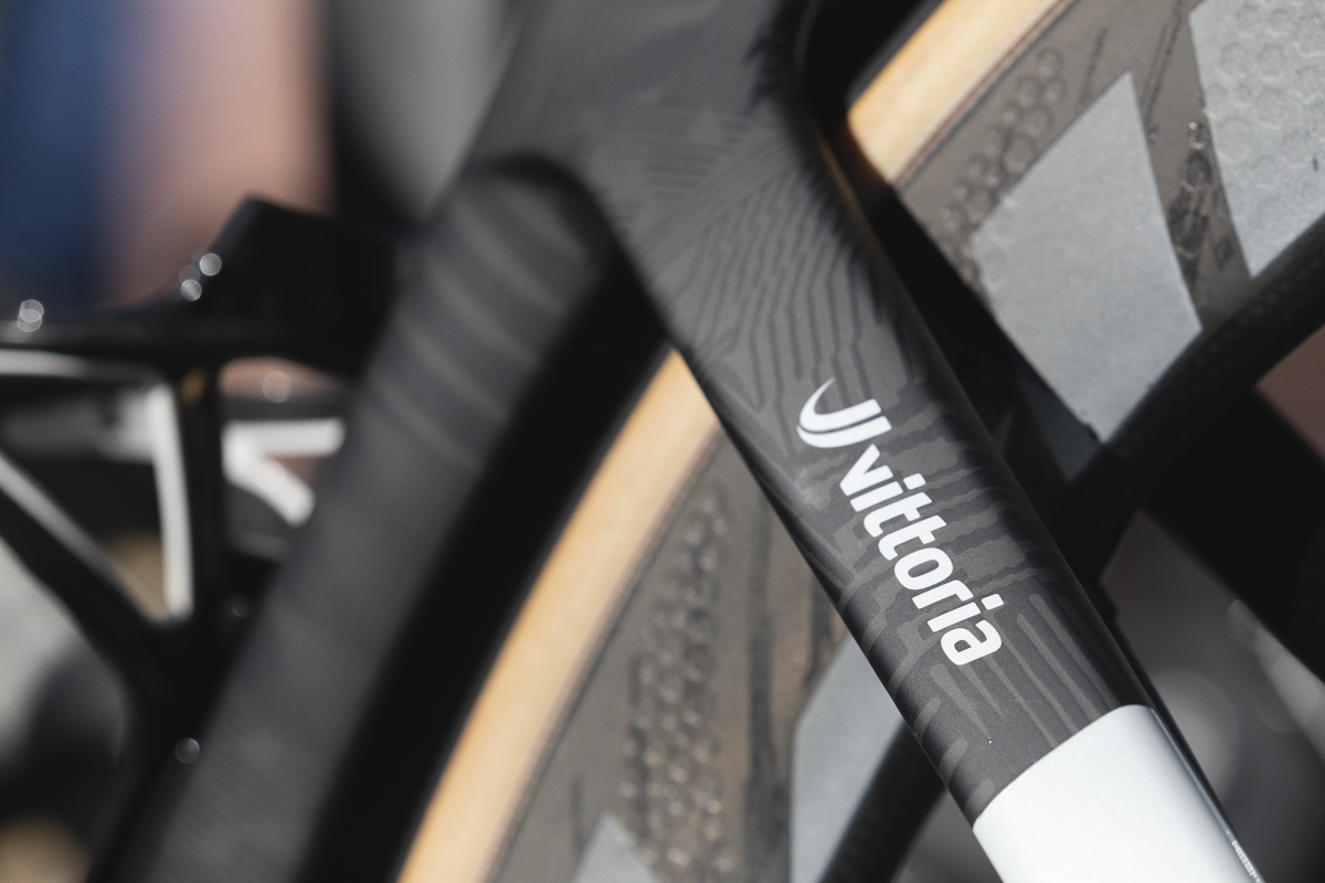 Coppa Bernocchi 2025 - A close up of a Vittoria bike