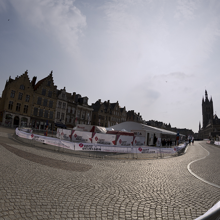 Gent Wevelgem 2019 - A view of the Grote Markt in Ieper / Ypres