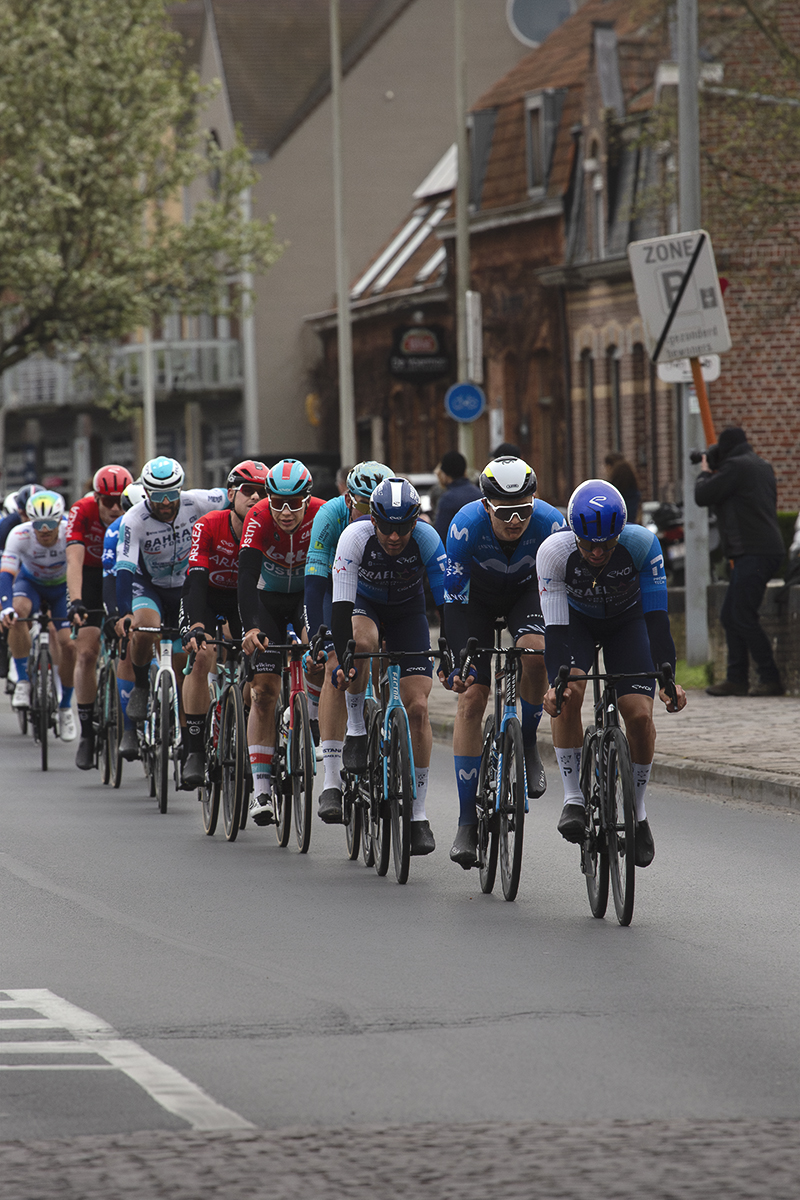 Gent Wevelgem 2024 - Riders approach the outskirts of Ieper / Ypres