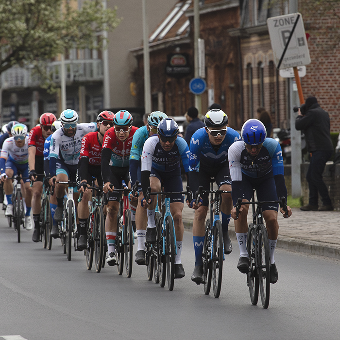 Gent Wevelgem 2024 - Riders approach the outskirts of Ieper / Ypres