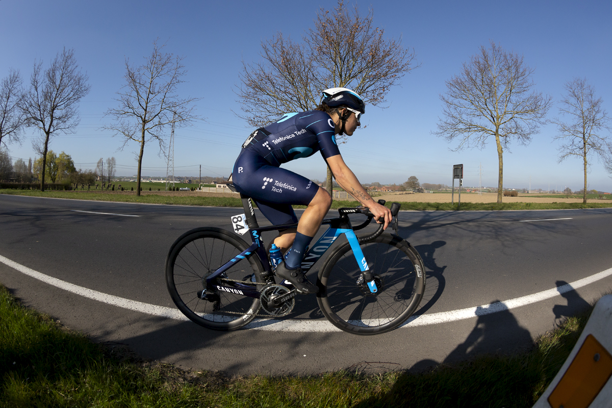 Gent - Wevelgem Vrouwen 2022 - Barbara Guarischi of Movistar Team from the side