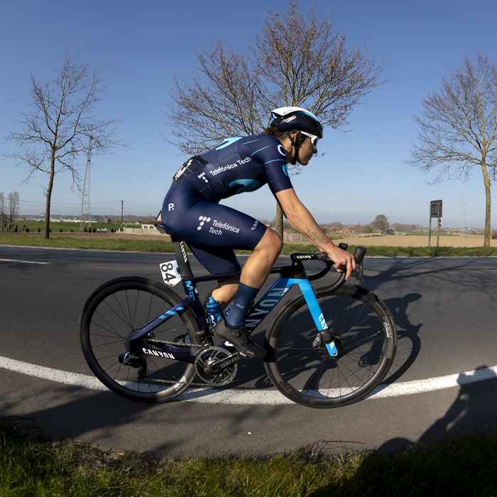 Gent - Wevelgem Vrouwen 2022 - Barbara Guarischi of Movistar Team from the side