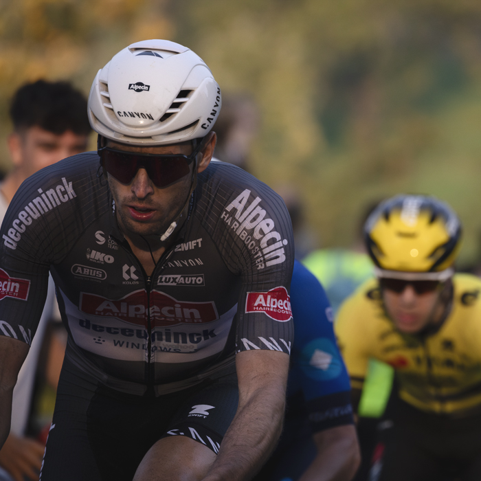 Il Lombardia 2025 - Michael Gogl tackles the hill into Bergamo