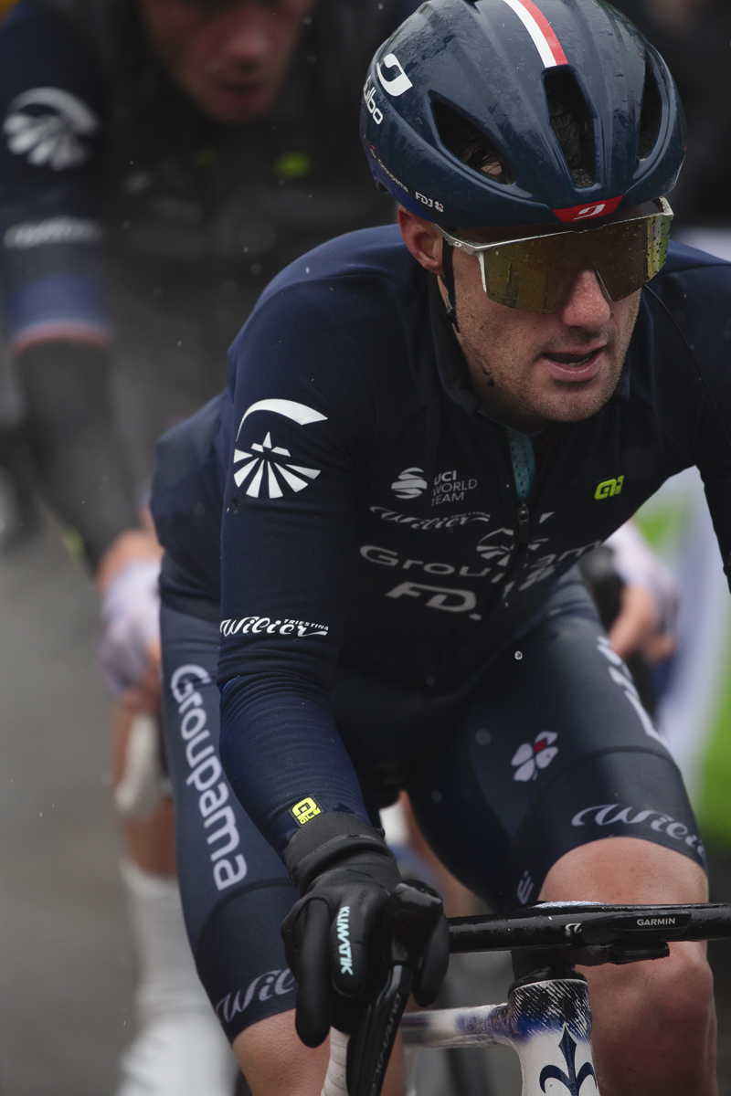 La Flèche Wallonne 2024 - Rémy Rochas of Groupama - FDJ on the Mur de Huy