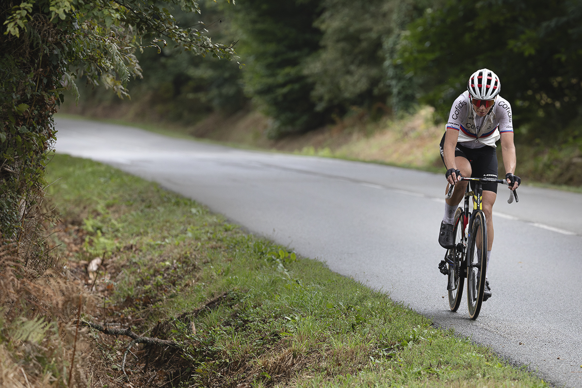 Classic Lorient Agglomération - Ceratizit 2025 - Eugenia Bujak wears the Slovenian National Champions jersey during the race