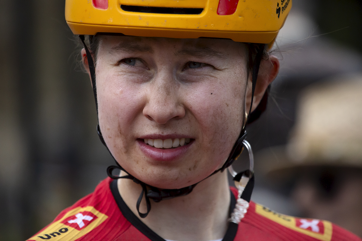 RideLondon Classique 2024 - Martha Berg Edseth of Uno-X Mobility after the finish in Colchester