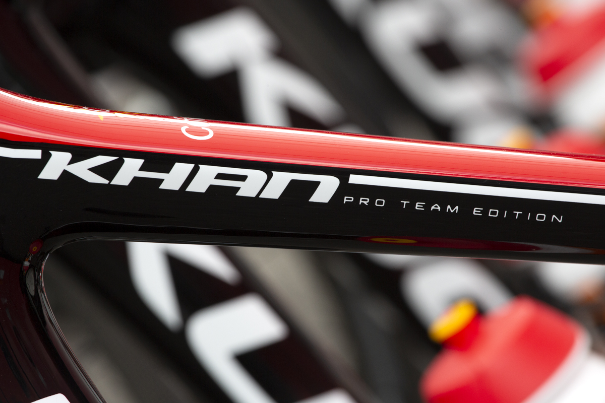 Tour de Yorkshire 2019 - Close up of Cofidis Kuota Khan bikes