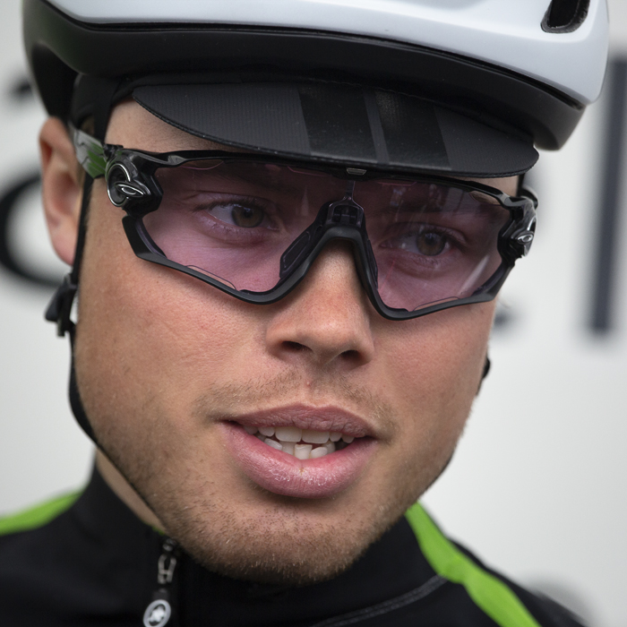 Tour de Yorkshire 2019  - Rasmus Tiller prepares for the start of stage one