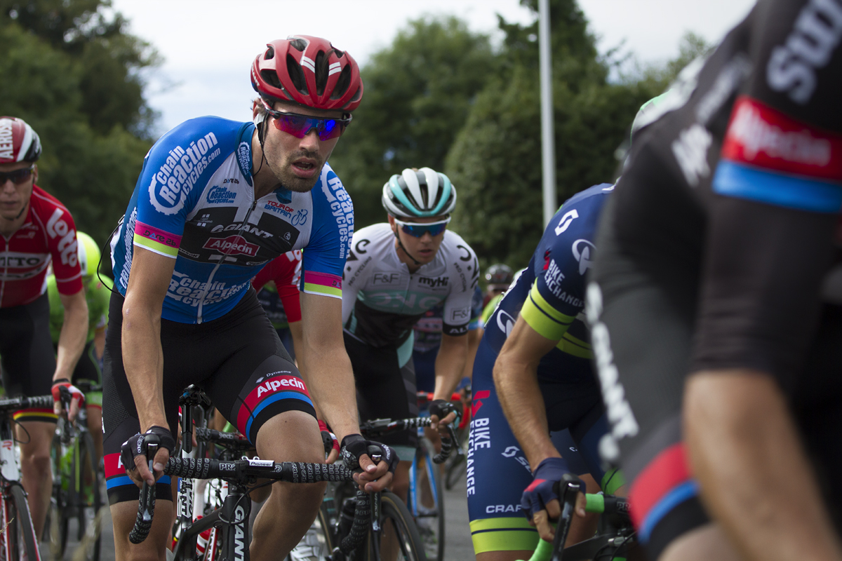 Tour of Britain 2016 - Tom Dumoulin takes part in the road race in Bristol