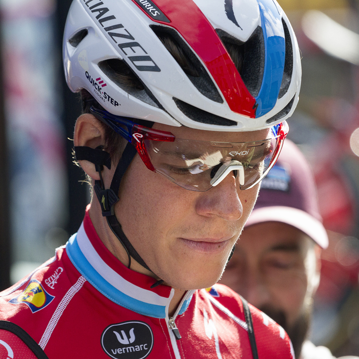 Tour of Britain 2018 - Bob Jungels in the Luxembourg Champions jersey as he prepares for the race