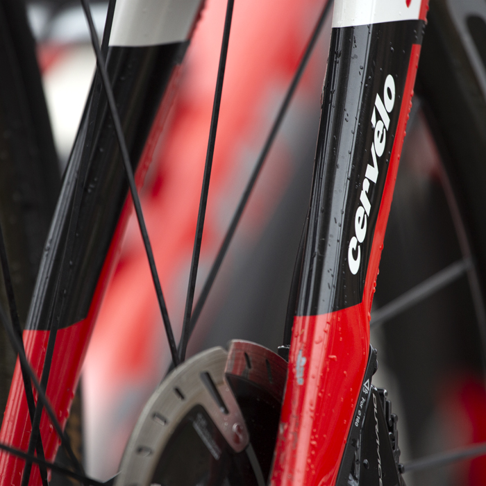 Tour of Britain 2019 - Cervelo - Close up of Team Sunweb bike