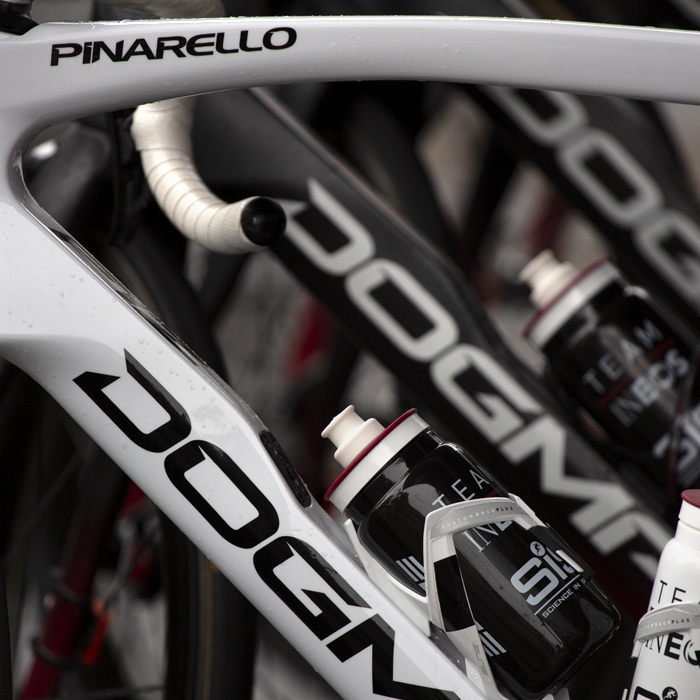 Tour of Britain 2019 - Close up of Team INEOS’ Pinarello bikes before the start of the race