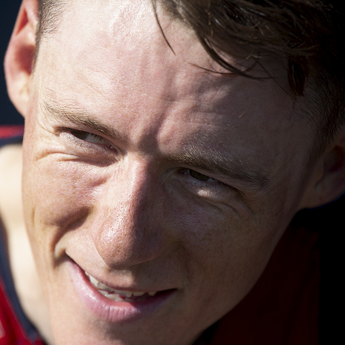 Tour of Britain 2023 - Connor Swift of INEOS Grenadiers smiles as he warms down