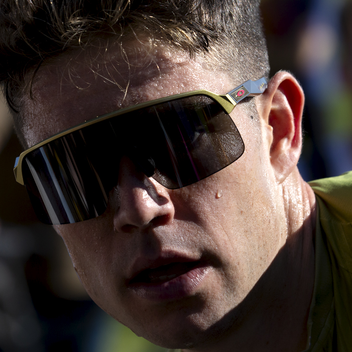 Tour of Britain 2023 - Wout van Aert of Jumbo-Visma after the finish of the race in Beverley