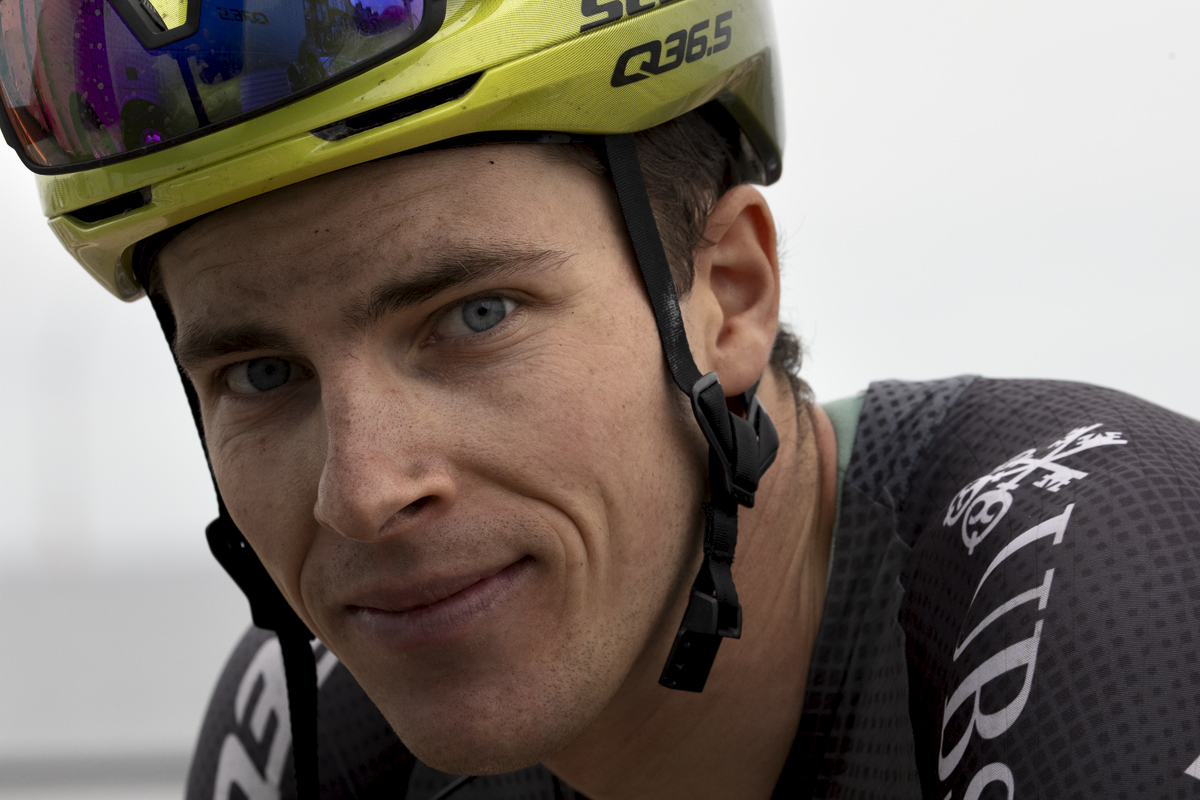 Tour of Britain 2024 - Nickolas Zukowsky of Q36.5 Pro Cycling Team after Stage 2 of the race in Redcar