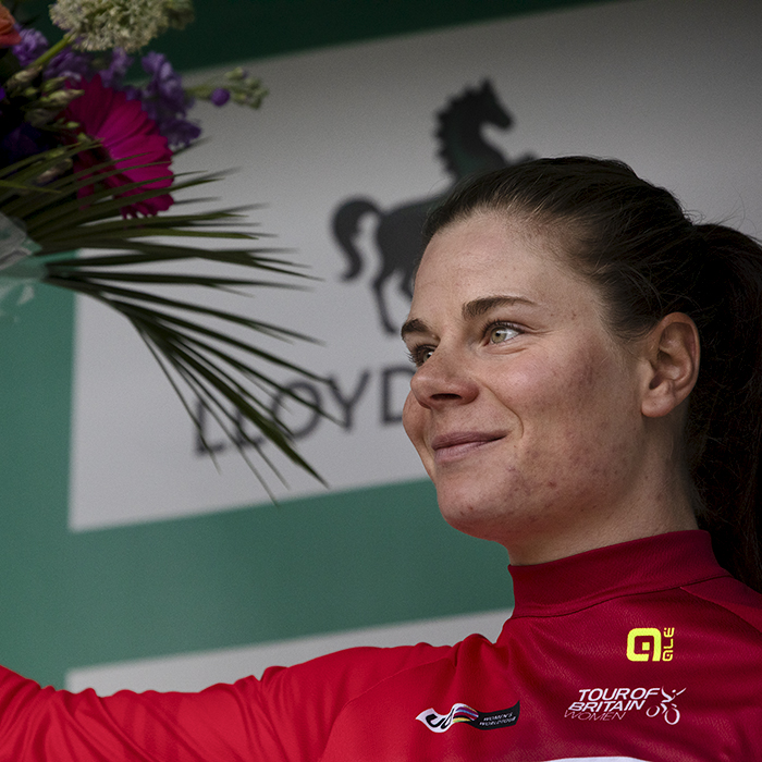 Tour of Britain Women’s 2024 - Lotte Kopecky receives the sprints jersey