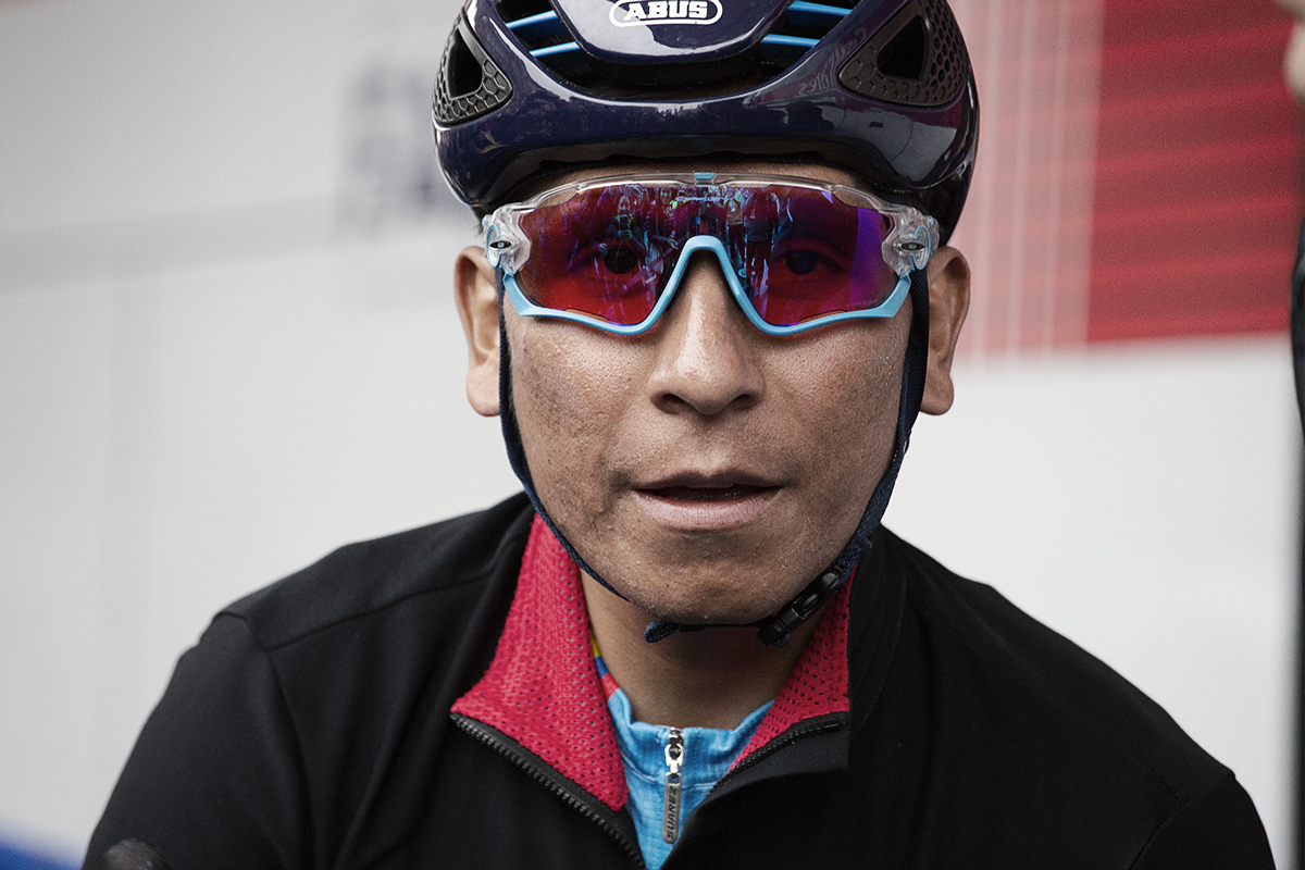 UCI 2019 Road World Championships - Nairo Quintana of Columbia gets ready for the road race in Leeds