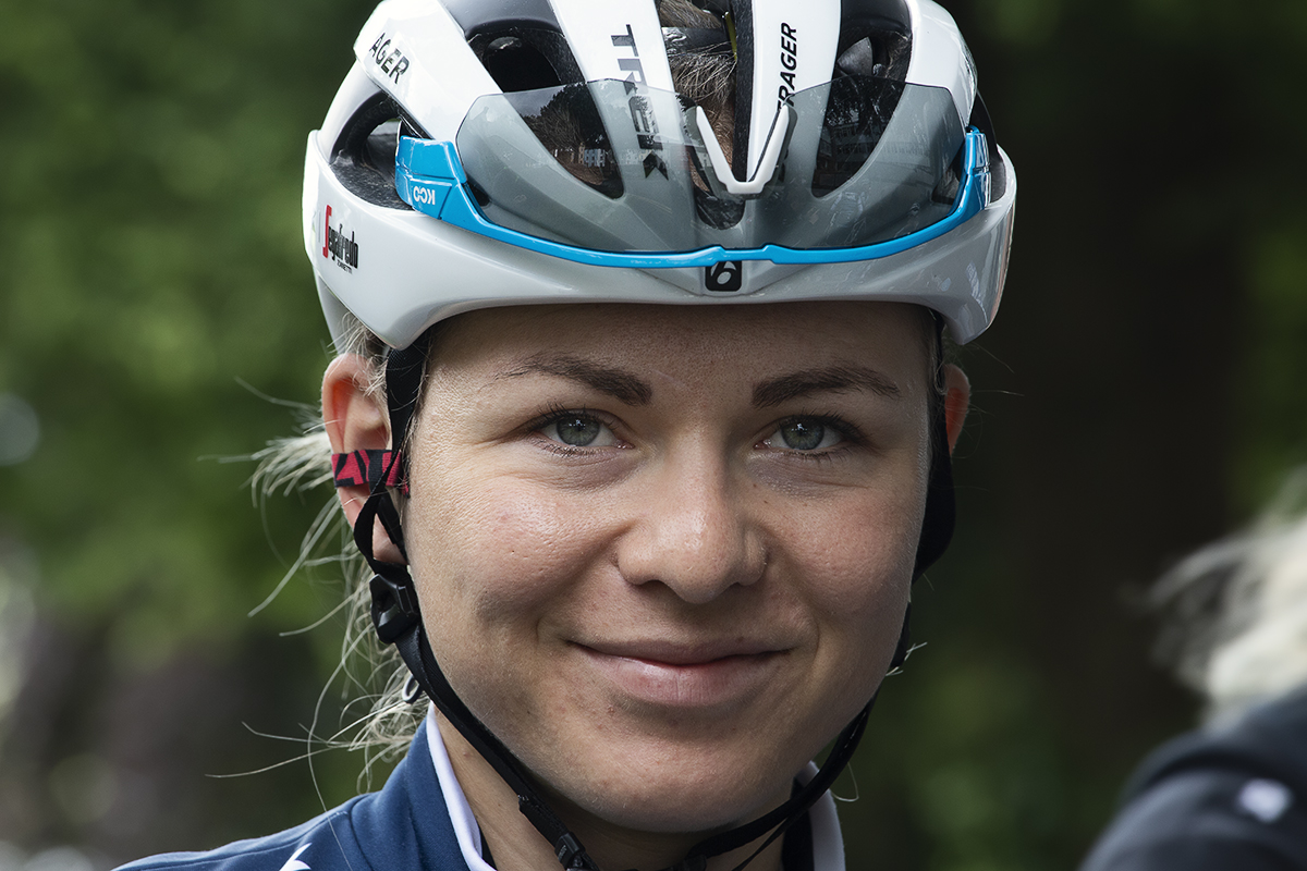 Women's Tour 2019 - Anna Plichta of Trek Segafrado looks at the camera before the race