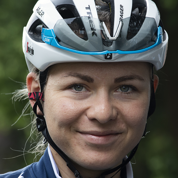 Women's Tour 2019 - Anna Plichta of Trek Segafrado looks at the camera before the race