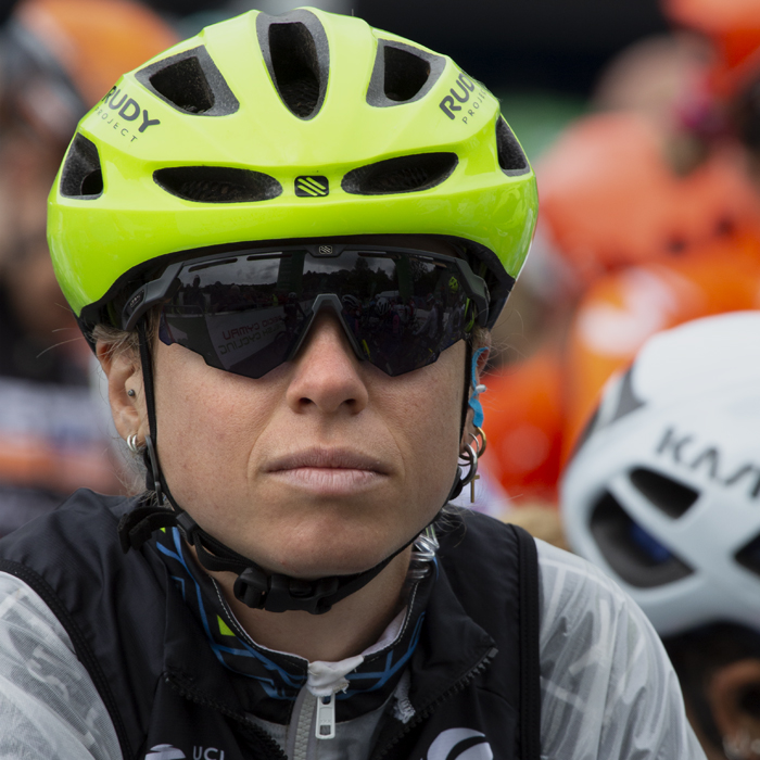 Women's Tour 2019 - Brodie Chapman calmly waits for the race to start