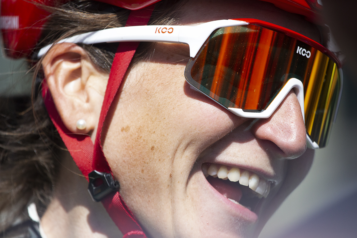 Women’s Tour 2022 - Elisa Longo Borghini of Trek-Segafredo smiles after she wins the tour