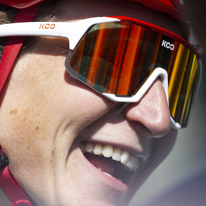 Women’s Tour 2022 - Elisa Longo Borghini of Trek-Segafredo smiles after she wins the tour