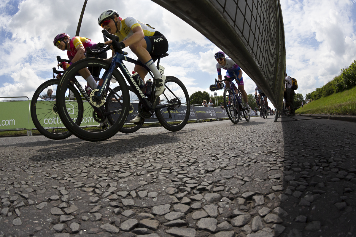 Women’s Tour 2022 - Clara Capponi of FDJ Nouvelle Aquitaine Futuroscope sprints for the finish