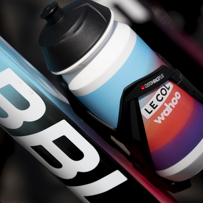 Women’s Tour 2022 - A close up of a Le Col-Wahoo bidon